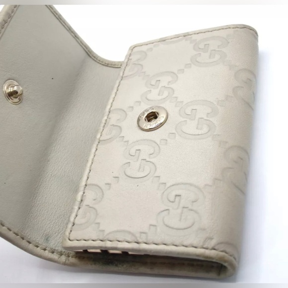 GUCCI Guccissima Heart 6-Key Holder Leather Case ๐โฅ๏ธ๐ฅ - Picture 4 of 16